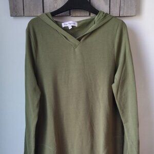 Maternity hoodie dress